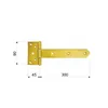 torscharnier 300x45x90x35x3,0mm ZB300 Produktbild-Vorschau 4