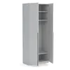 Kleiderschrank, Drehtürenschrank 2-türig, 90cm breit, matt, Produktbild-Vorschau 3