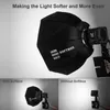 Ośmiokątny softbox fotograficzny YnBox 55K 55 cm/22 cale z Podgląd zdjęcia produktu 5