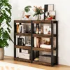 Étagère sur pied COSTWAY en bois avec structure métallique, Voir les images du produit 9