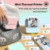 Mini tlačiareň na fotografie pre smartfón Bluetooth Náhľad obrázku produktu 5