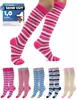 OCERA 5 Paar Kniestrümpfe für Mädchen im Farbmix Gr. 35/38 Produktbild-Vorschau 4