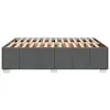 vidaXL Bettgestell ohne Matratze Dunkelgrau 140x200 cm Produktbild-Vorschau 5