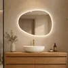 S'AFIELINA Miroir de salle de bain 60×45cm Miroir lumineux Voir les images du produit 1