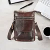 INF Pánska crossbody taška cez rameno z pravej kože Náhľad obrázku produktu 2