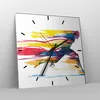 Wanduhr - Quadrat - Glasuhr - Run Streifen Spiel Grafik - Produktbild-Vorschau 4