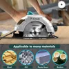1200W Handkreissäge, 185mm Elektrische Kreissäge für Holz, Produktbild-Vorschau 9