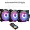 Inter-Tech Lüfter 120*120*25 ARGUS RGB-FAN SET RS-08, 3X Náhled obrázku produktu 2