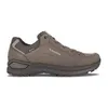 A side view of a brown and gray Lowa Renegade EVO GTX Low hiking shoe for men, shown on a white background. Anteprima dell’immagine prodotto