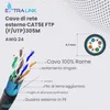 Extralink Cavo di Rete CAT5E FTP F/UTP V2 per Esterni 305 m Anteprima dell’immagine prodotto 7