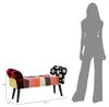 FURNLUX Ottomaan, Keizersoranje, 102 cm / Hoofdkleur: Productafbeelding-voorbeeld 9