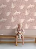 ESTAhome Tapeta łabędzie starego różu 53 cm x 10.05 m Podgląd zdjęcia produktu 2