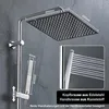 Görbach Edelstahl Duschset Chrom Regenduschsystem 20x20cm Produktbild-Vorschau 6