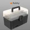 Organizzatore di medicinali 32 × 22,5 × 19 cm, grigio Anteprima dell’immagine prodotto 13