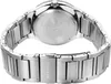 The back of a silver Bering watch with a metal band. Náhled obrázku produktu