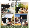 SWANEW Seitenmarkise Ausziehbare Alu Seitenmarkise Garten Produktbild-Vorschau 7