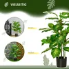 HOMCOM Künstliche Dieffenbachie groß 95 cm Kunstpflanze wie Produktbild-Vorschau 6