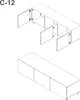 Moderne Wohnwand CALABRINI-13 Wohnzimmer-Set Hängewohnwand Produktbild-Vorschau 9