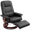 HOMCOM Relaxsessel Fernsehsessel Liegesessel Air-Leder 360° Produktbild-Vorschau 6