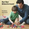 3er Set Magnetische Bausteine – 112 Teile Architektur Produktbild-Vorschau 7