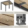tectake® Aluminium Gartentisch Inca für 4-6 Personen, Produktbild-Vorschau 4