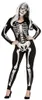 Halloween skeletkostuum voor dames, maat M - L, grootte: L Productafbeelding-voorbeeld 1