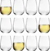 12x Gaia 360ml Stiellose Weißweingläser - Klein Glas Rot Produktbild-Vorschau 1