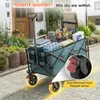 SUNULA Bollerwagen Faltbar Tragkraft 120 KG Handwagen mit Produktbild-Vorschau 6