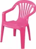 Kinder Gartenstuhl / Kinderstuhl Kunststoff pink Produktbild-Vorschau 1