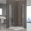 i-flair Falttür Duschkabine 70x90x180 cm aus  6 mm Produktbild-Vorschau 3