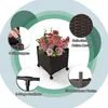 Łuk ogrodowy z donicami, metalowa kratka do roślin pnących Podgląd zdjęcia produktu 4
