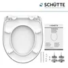 SCHÜTTE Duroplast HG WC Sitz WHITE WAVE, Toilettendeckel Produktbild-Vorschau 5