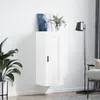 vidaXL Wandschrank Weiß 34,5x34x90 cm Holzwerkstoff -  Produktbild-Vorschau 4