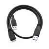 B38 USB 3.0 Y-Kabel A auf Micro USB 3.0 + USB A 50cm für Produktbild-Vorschau 3