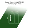 Camelion Super Heavy Duty 1er Blister 6F22 / 9V Block BP1 Produktbild-Vorschau 6