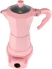 Jocca elektrische Espresso Kaffeemaschine in Rosa für bis Produktbild-Vorschau 2