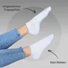 Sneakersocken Uni Kurzsocken ohne Naht Baumwolle 100% Produktbild-Vorschau 7