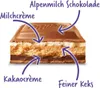 Czekolada mleczna Milka Choco & Biscuit 300 g Produktbild-Vorschau 13