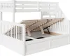 Letto a castello Merax 90x200 e 140x200 cm, letto per Anteprima dell’immagine prodotto 11