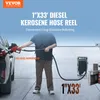 A person is refueling a vehicle with a hose reel. The image has overlaid text and a logo. Náhľad obrázku produktu