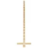 vidaXL Arbre de Noël en bois à décorer 90 cm Pin massif Voir les images du produit 12