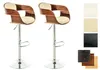 CLP 2er Set Barhocker Kingston Kunstleder drehbar mit Produktbild-Vorschau 2