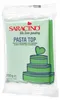 Pâte à sucre verte claire, 250 g, marque Saracino Voir les images du produit 1