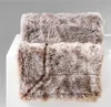Miękki koc ze sztucznego futra, BEIGE Podgląd zdjęcia produktu 4