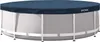 Intex Deluxe Pool Abdeckplane Rund Frame Ø 457 cm Blau Produktbild-Vorschau 2