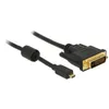 DeLOCK 83586, 2 m, Micro-HDMI, DVI-D, Männlich, Männlich, Produktbild-Vorschau 4