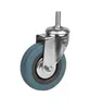 A single caster wheel with a threaded bolt for attachment. Produktbild-Vorschau