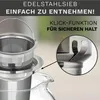 Creano Teekanne aus Glas 1,3l - inklusive 2 Teeblumen -  Produktbild-Vorschau 7