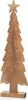 Weihnachtsdeko Holzbaum 84 cm aus Mangoholz mit goldenem Produktbild-Vorschau 8