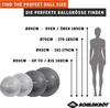SCHILDKRÖT FITNESS GYMNASTIKBALL 85cm, (anthracite) KEINE Produktbild-Vorschau 16